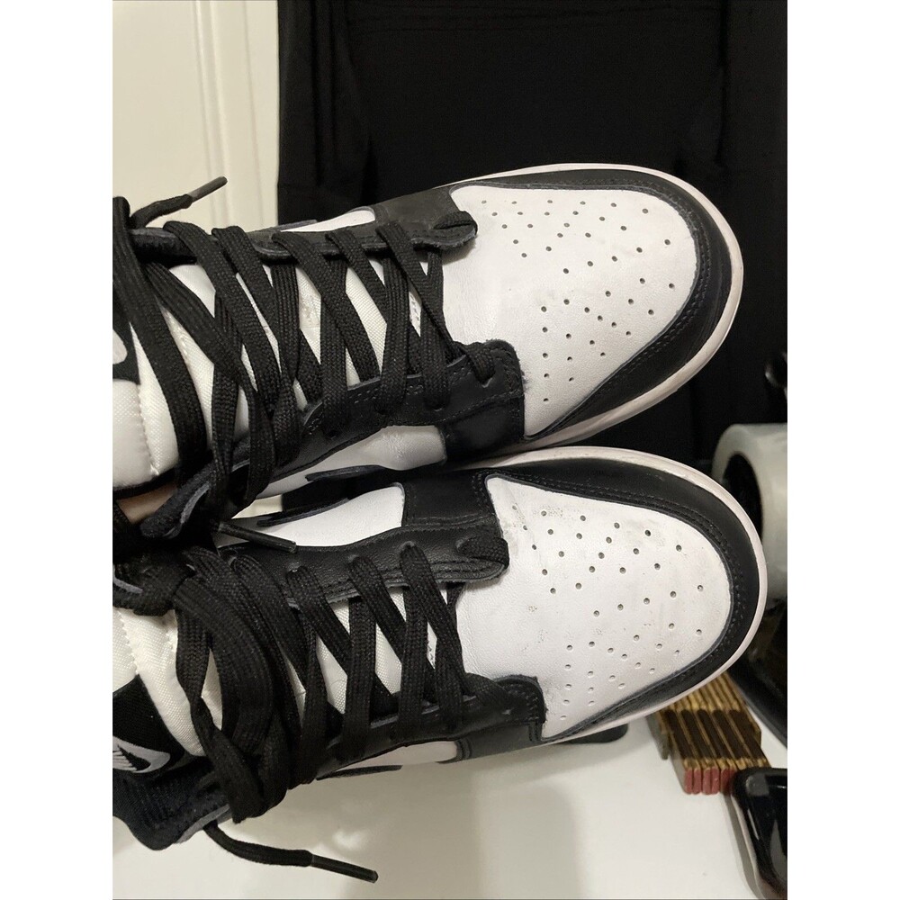 Nike Dunk Low Retro Classic Panda Black White Shoe DZ2794-001 Women 7.5 - Picture 4 of 6
